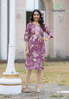 Trendy Barlin Vol 1 By Vaniska Barlin Printed Embroidery Kurti Wholesale Online